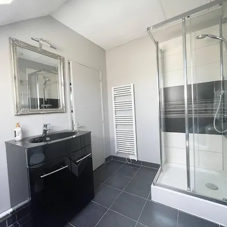 Apartment Duplex Ou Plain Pied Confort Plein Centre Proche Commerces, Restaurants, Avec Terrasse Privative Ou Jardin Commun Amenage Clos, Parking Gratuit A Proximite, Proche Plages Du Debarquement