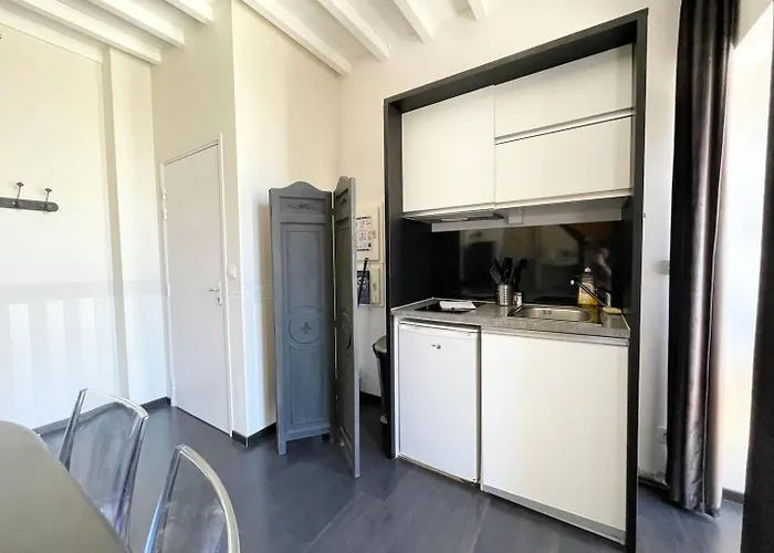 Apartamento Duplex Ou Plain Pied Confort Plein Centre Proche Commerces, Restaurants, Avec Terrasse Privative Ou Jardin Commun Aménagé Clos, Parking Gratuit à Proximité, Proche Plages Du Débarquement Bayeux